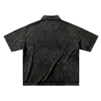 Mandala Print Polo [Coal]