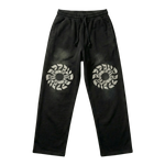 Knee Print Sweats [Coal]