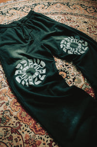 Knee Print Sweats [Coal]